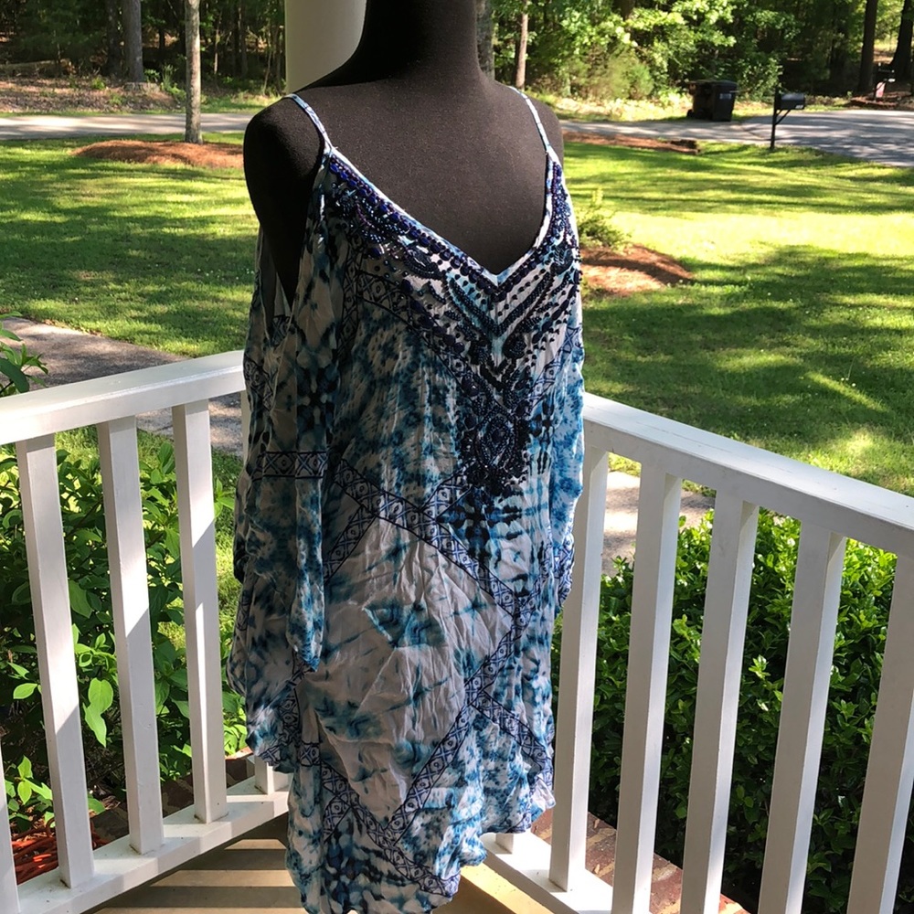 Blue Island Dress